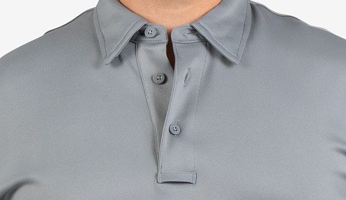 3 button front