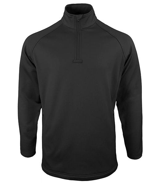 Men's Quarter Zip Grid Fleece
