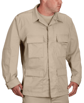 Men's Pocket Coat Twill Front